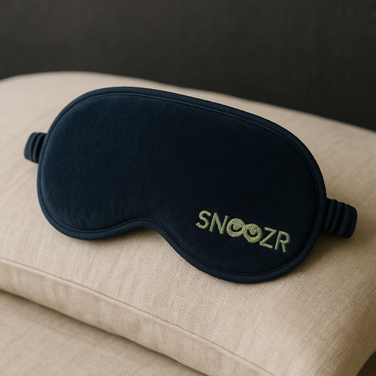 Snoozr® Premium Men’s Sleep Mask – Sage Embroidered