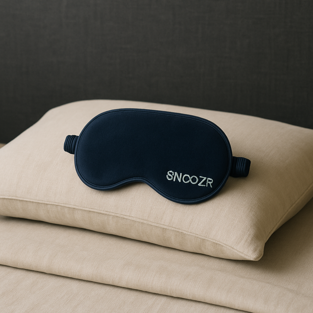 Snoozr® Premium Men’s Sleep Mask – Sage Embroidered